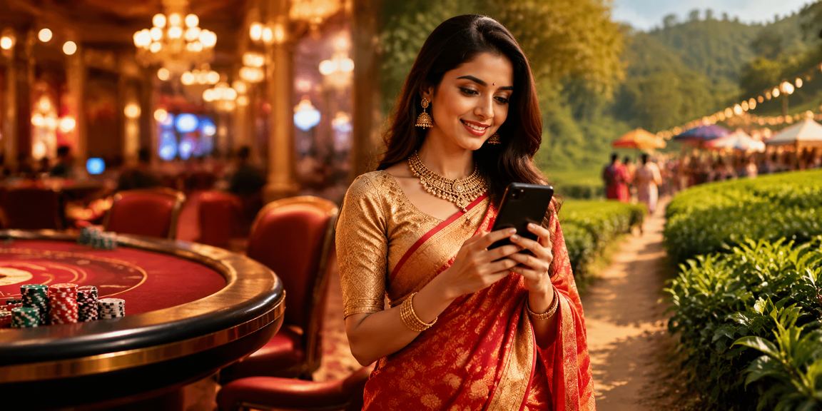 বগুড়ায় মোবাইলে ক্যাসিনো গেম উপভোগ করছেন একজন ব্যবহারকারী