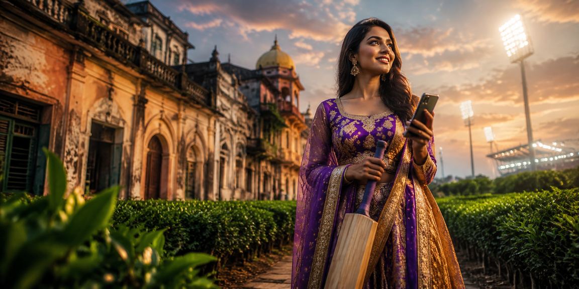 রাজশাহীর চা বাগানে বিশ্রামের সময় মোবাইলে গেম খেলছেন একজন ব্যবহারকারী